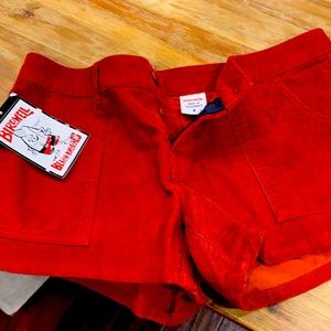 Birdwell beach britches size 8 rust red
